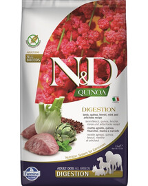 FARMINA N&D Dog Quinoa Digestion Lamb & Fennel 2.5 kg