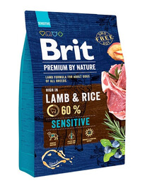 BRIT Premium By Nature Sensitive Lamb 3 kg