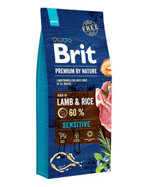 BRIT Premium By Nature Sensitive Lamb 15 kg