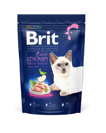 BRIT Cat Premium by Nature Adult chicken 1,5 kg