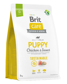 BRIT Care Sustainable Puppy mit Huhn und Insekten 3 kg