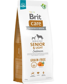 BRIT Care Grain-free Senior&Light Trockenfutter mit Lachs 12 kg