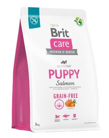 BRIT Care Grain-free Puppy Trockenfutter mit Lachs 3 kg