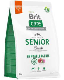 BRIT CARE Hypoallergenic Senior Lamb 3kg