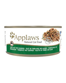 APPLAWS Cat Adult Tuna with Seaweed in Broth 156g Thunfisch mit Algen in Brühe