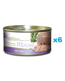 APPLAWS Cat Adult Mousse mit Thunfisch 6x70 g