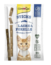 GIMCAT Sticks Salmon&Trout 10 pcs