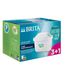 BRITA MAXTRA PRO Pure Performance 3+1 Wasserfilter (4 Stück)