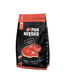 PAN MIĘSKO Rindfleisch mit Ziege M 3 kg