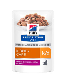 HILL'S Prescription Diet Feline k/d Rind 12x85 g