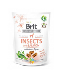 BRIT Care Dog Functional Snack Insect 3x200 g Insekten und Lachs