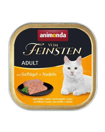 ANIMONDA Geflügel und Nudeln für ausgewachsene Katzen 100g