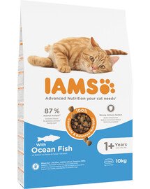IAMS for Vitality Katzenfutter mit Seefisch 10 kg