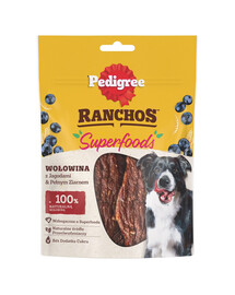 PEDIGREE Ranchos Superfoods mit Rindfleisch, Blaubeeren und Vollkorn 70g