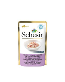 SCHESIR Thunfisch mit Huhn und Schinken 50g
