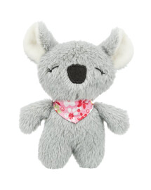 TRIXIE Koala Spielzeug, für Katzen, Plüsch, 12 cm, mit Katzenminze