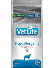 FARMINA VetLife Hypoallergenic Pork Potato 12kg