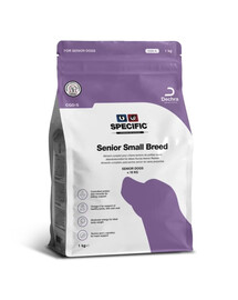 SPECIFIC Dog CGD-S Senior Small Breed: Senior Hundefutter für kleine Rassen 1 kg