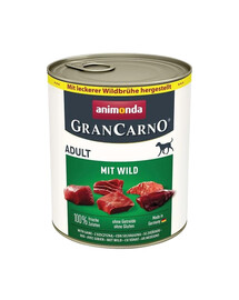 ANIMONDA Grancarno Adult Wildbret 800 g
