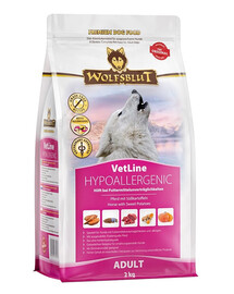 WOLFSBLUT VetLine Hypoallergenic Allergikerfreies Diätfutter für Hunde 12 kg