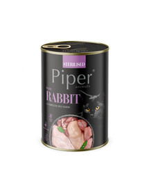 PIPER Sterilised mit Kaninchen 400g für sterilisierte Katzen