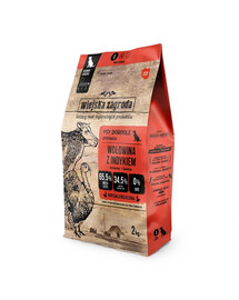 WIEJSKA ZAGRODA Rindfleisch und Putenchips S 2 kg