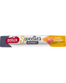 ZOLUX Sweeties cremiger Snack mit Huhn und Käse für Hunde 14 g