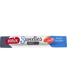 ZOLUX SWEETIES Creme Hundeleckerli mit Lachs und Huhn 14 g