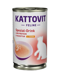 KATTOVIT Cat Diet Drinks Niere-Renal Drink Huhn 135 ml