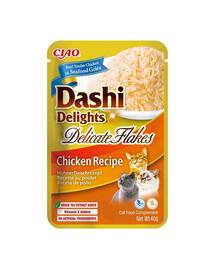 INABA Cat Dashi Delights Delicate Flakes Huhn 40g
