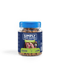 SIMPLY FROM NATURE Smart Bites mit Gans für Hunde 130 g