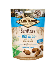 CARNILOVE Semi-Moist Sardines enriched with Wild garlic 200 g
