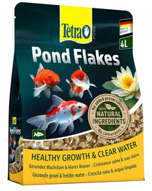 TETRA Pond Flakes 4 L Teichfischfutter Flocken