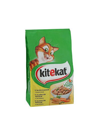 KITEKAT Katzentrockenfutter mit Huhn und Gemüse 300g