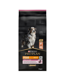 PURINA PRO PLAN Medium & Large Adult 7+ für sensible Haut mit OPTIDERMA Reich an Lachs 14kg