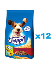 CHAPPI 12x500 g - Trockenfutter mit Rind, Geflügel und Gemüse