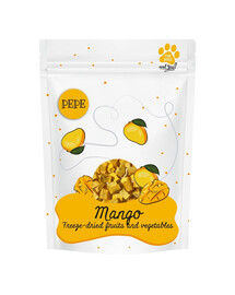 PAKA ZWIERZAKA PEPE Freeze-dried gefriergetrocknete Mangos für Hunde 20 g