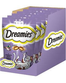 DREAMIES 6x60 g : Leckerlis mit köstlicher Ente für Ihre Katze