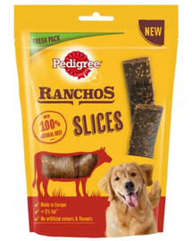 PEDIGREE Ranchos Slices 60g - Hundeleckerlis mit Rindfleisch