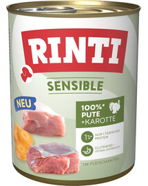 RINTI Sensible Pute mit Karotte 800 g
