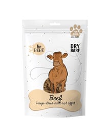 PAKA ZWIERZAKA PEPE Freeze-dried gefriergetrocknete Snacks Rindfleisch für alle Hunde 60g