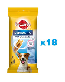 PEDIGREE DentaStix (kleine Rasse)  54 Stück. - 18x45g