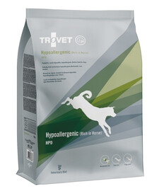 TROVET Hypoallergenic Horse HPD dog 3 kg