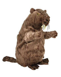 TRIXIE Hundespielzeug Plüschbiber mit Ton 27 cm