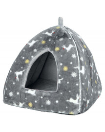 TRIXIE Weihnachtsbettchen Rudolph 38 × 35 × 38 cm