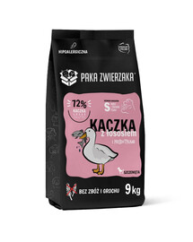 PAKA ZWIERZAKA Seven’th Heaven Trockenfutter mit Ente und Lachs für Welpen S 9 kg