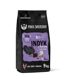 PAKA ZWIERZAKA Seventh Heaven Trockenfutter Pute und Ente Mini 9 kg