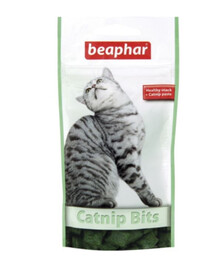 BEAPHAR Catnip Bits Leckerbissen mit Katzenminze 35 g