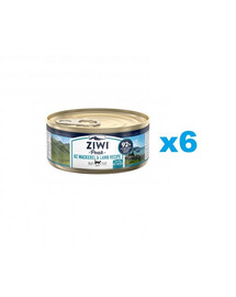 ZIWIPEAK Cat Mackerel&Lamb Makrele&Lamm 6x85 g
