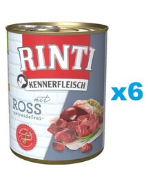 RINTI Kennerfleisch Pferdefleisch 6x400g